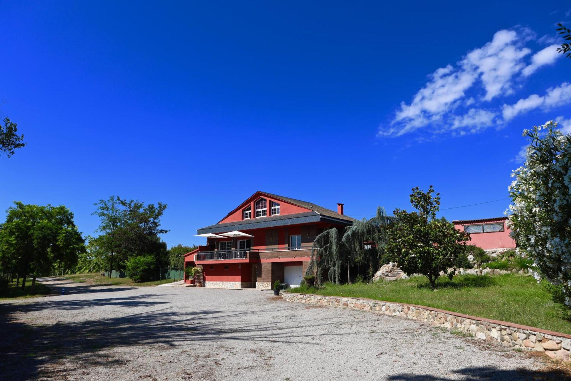 El Cedre Blau Vivienda Con Piscina En Granollers Villa Dış mekan fotoğraf