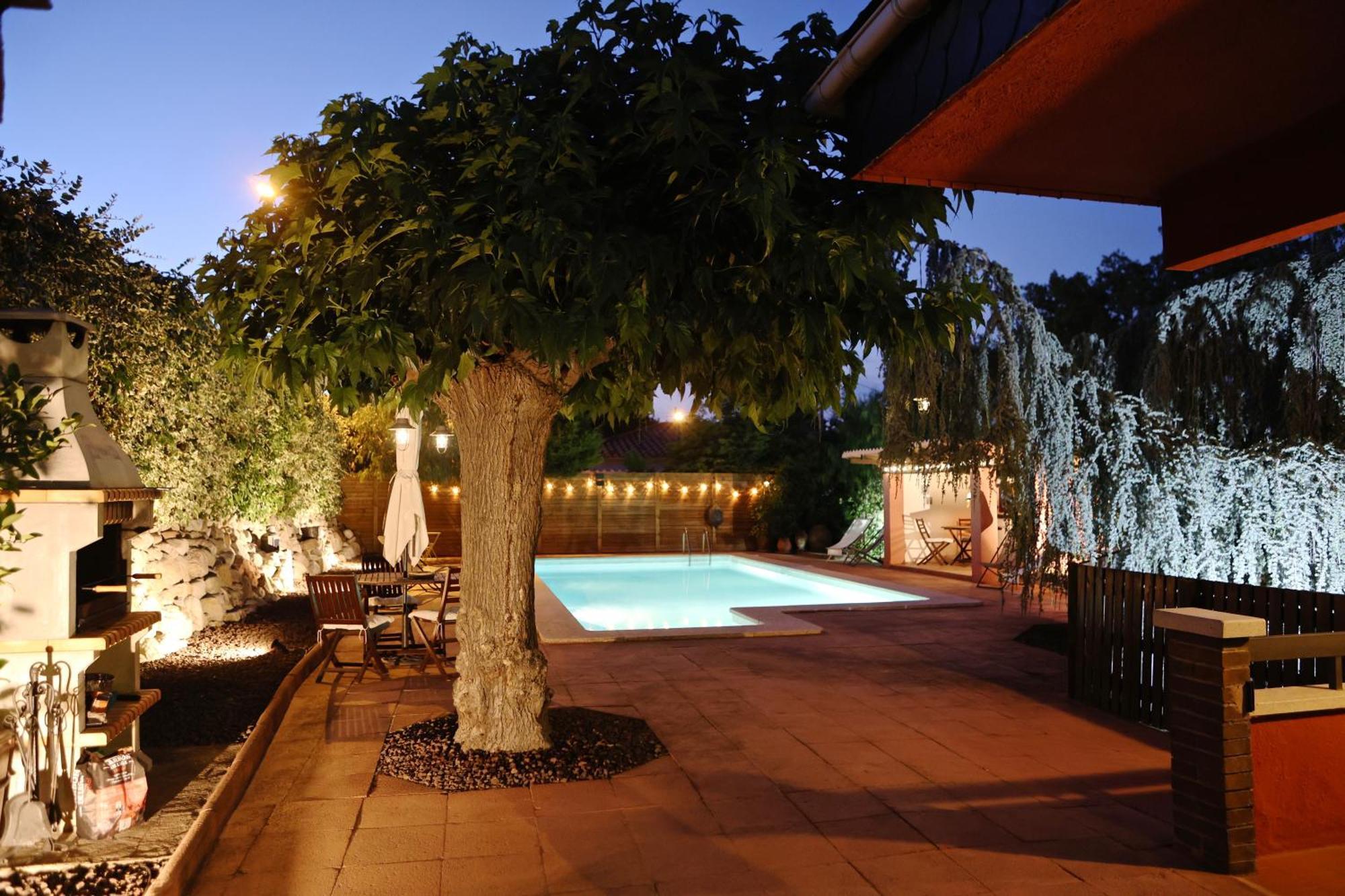 El Cedre Blau Vivienda Con Piscina En Granollers Villa Dış mekan fotoğraf
