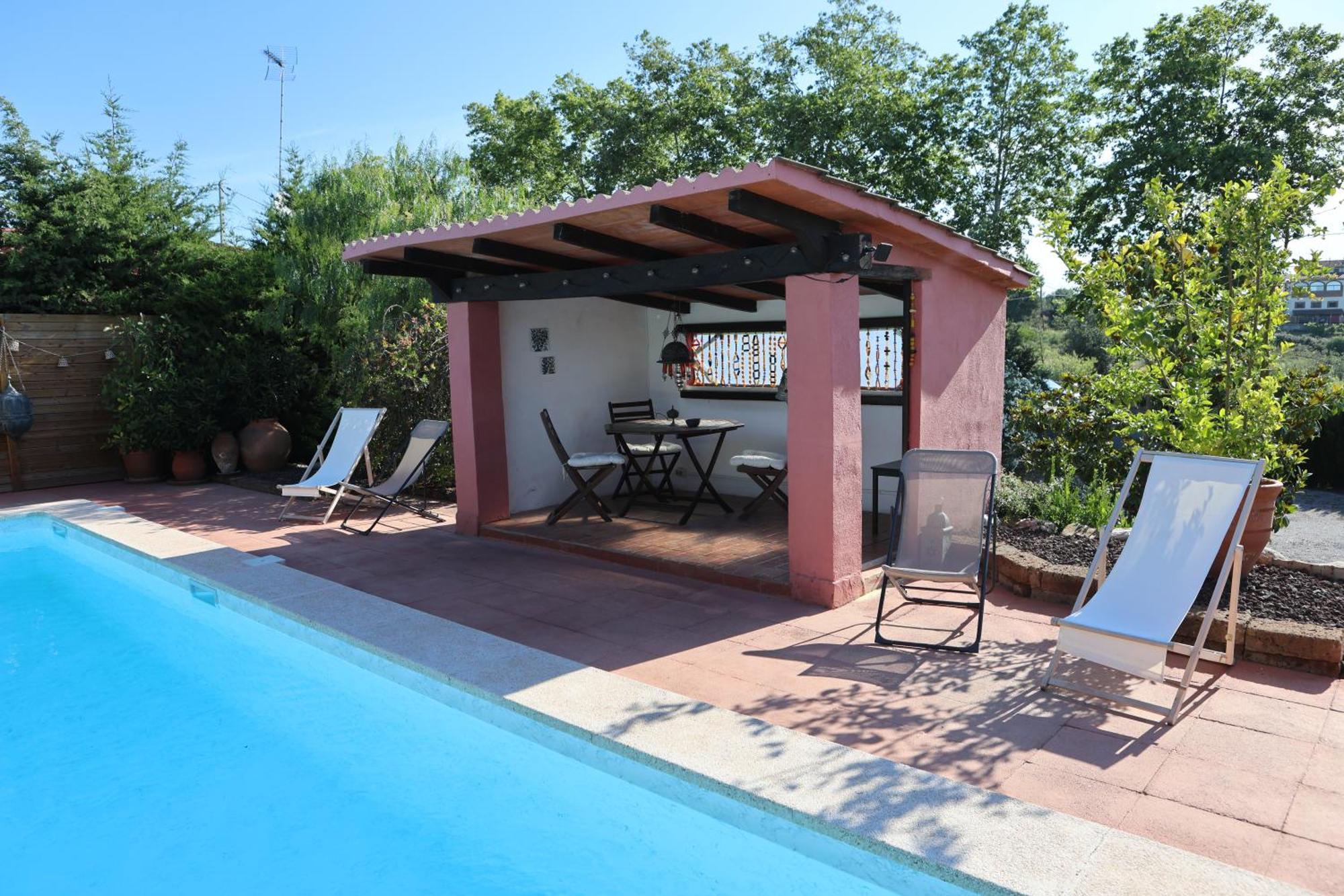 El Cedre Blau Vivienda Con Piscina En Granollers Villa Dış mekan fotoğraf